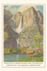 The Vintage Journal Yosemite Falls, California - Book