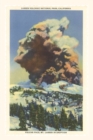 The Vintage Journal Lassen Volcano Erupting - Book