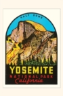 The Vintage Journal Half-Dome, Yosemite National Park - Book