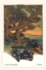 The Vintage Journal Two Couples in Model T on California Coastline - Book