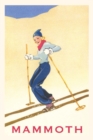 The Vintage Journal Woman Skiing Down Hill, Mammoth - Book