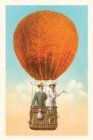 The Vintage Journal Couple in Orange Balloon - Book