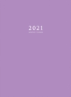 2021 Monthly Planner : 2021 Planner Monthly 8.5 x 11 with Purple Cover (Hardcover) - Book