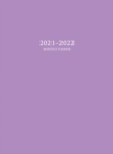 2021-2022 Monthly Planner : Large Two Year Planner with Purple Cover (Hardcover) - Book