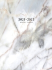 2021-2022 Monthly Planner : Large Two Year Planner with Marble Cover (Volume 3 Hardcover) - Book