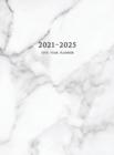 2021-2025 Five Year Planner : 60-Month Schedule Organizer 8.5 x 11 with Marble Cover (Volume 1 Hardcover) - Book