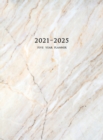 2021-2025 Five Year Planner : 60-Month Schedule Organizer 8.5 x 11 with Marble Cover (Volume 2 Hardcover) - Book