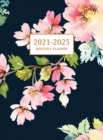2021-2025 Monthly Planner Hardcover : Large Five Year Planner with Floral Cover (Volume 3) - Book