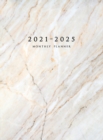 2021-2025 Monthly Planner Hardcover : Large Five Year Planner with Marble Cover (Volume 2) - Book