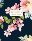 2021-2025 Monthly Planner : Large Five Year Planner with Floral Cover (Volume 3) - Book