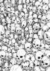 Gathering of Skulls Sketchbook - Black and White - Book
