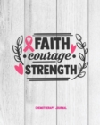 FAITH COURAGE STRENGTH, BREAST CANCER CH - Book