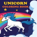 Unicorn Coloring Book : Unicorns & Rainbows, Ages 4-8, Fun Color Pages For Kids, Girls Birthday Gift, Journal - Book