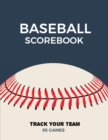 Baseball Scorebook : Record Game Sheet, Games Score Book Sheets, Scoring Notebook, Journal - Book
