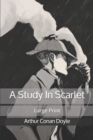 A Study In Scarlet : Large Print - Book