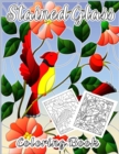 Stained glass coloring book : Stained glass coloring book for adults, gorgeous landscapes, birds and animals - Book