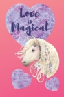 Love is Magical : White Horse with Hearts - Book