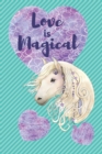 Love is Magical : White Horse with Hearts - Book