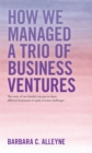 How We Managed a Trio of Business Ventures : The Story of One Family's Success in Three Different Businesses in Spite of Some Challenges - eBook