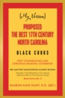(My Version)  Proposed -The Best 17Th Century  North Carolina  Black Cooks : First Thanksgiving and Christmas Emanuel Cookbook - eBook
