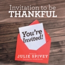 Invitation to Be Thankful - eBook