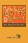 Mgtow Quotes Vol-1 : Men Going Their Own Way. - eBook