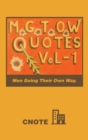 Mgtow Quotes Vol-1 : Men Going Their Own Way. - Book