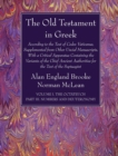 The Old Testament in Greek, Volume I The Octateuch, Part III Numbers and Deuteronomy - Book