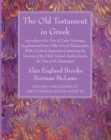 The Old Testament in Greek, Volume I The Octateuch, Part IV Joshua, Judges and Ruth - Book