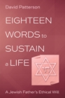 Eighteen Words to Sustain a Life - Book