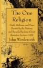 The One Religion - Book