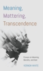 Meaning, Mattering, Transcendence - Book