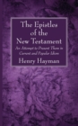The Epistles of the New Testament - Book