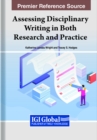 Assessing Disciplinary Writing in Both Research and Practice - Book