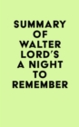 Summary of Gary White & Matt Damon's The Worth of Water - eBook
