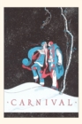 Vintage Journal Carnival Clowns in Universe - Book