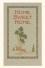 Vintage Journal Home Sweet Home, House and Trees - Book