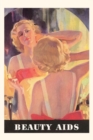 Vintage Journal Beauty Aids, Woman at Mirror - Book