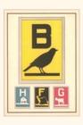 Vintage Journal B is for Bird - Book
