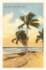 Vintage Journal Palm Trees, Miami Beach, Florida - Book