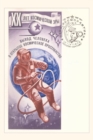 Vintage Journal Russian Cosmonaut on Space Walk - Book
