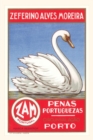 Vintage Journal Ad for Swan Pens - Book