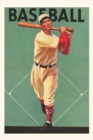 Vintage Journal Baseball Batter Poster - Book