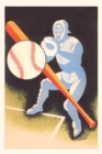 Vintage Journal Baseball, Bat, Catcher - Book