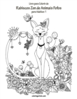 Livro para Colorir de Rabiscos Zen de Animais Fofos para Adultos 1 - Book