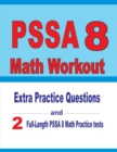 PSSA 8 Math Workout : Extra Practice Questions and Two Full-Length Practice PSSA Math Tests - Book
