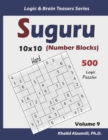 Suguru (Number Blocks) : 500 Hard Puzzles (10x10) - Book