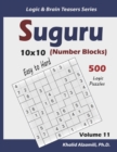 Suguru (Number Blocks) : 500 Easy to Hard Logic Puzzles (10x10) - Book