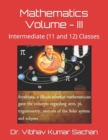 Mathematics Volume - III : Intermediate (11 and 12) Classes - Book