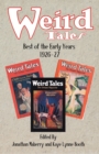 Weird Tales : Best of the Early Years 1926-27 - Book